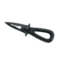 Microsub Race 2 - knife - Inox Black - Black Color - KV-AMRS06RA-2-N - AZZI SUB (ONLY SOLD IN LEBANON)
